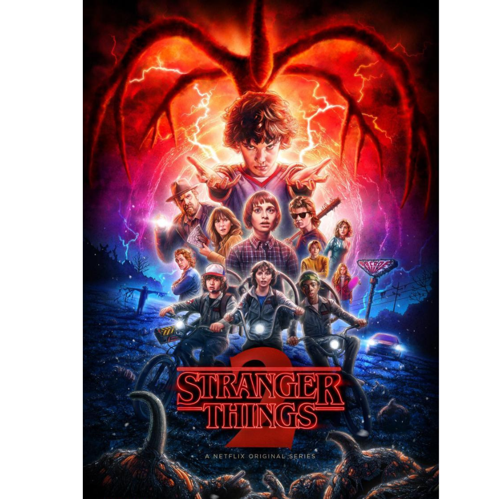Poster 3d Stranger Things